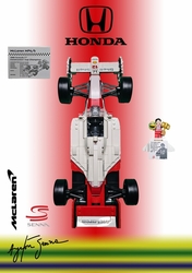 McLaren MP4/4 Ayrton Senna