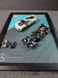 Lego obraz Mercedes AMG F1
